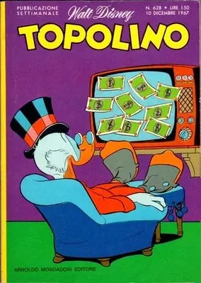 Copertina di TOPOLINO · 628 — Topolino n. 628