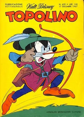 Copertina di TOPOLINO · 629 — Topolino n. 629