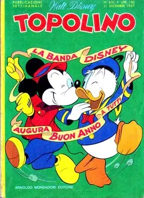Copertina di TOPOLINO · 631 — Topolino n. 631