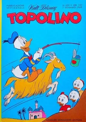 Copertina di TOPOLINO · 632 — Topolino n. 632