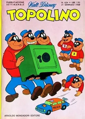 Copertina di TOPOLINO · 634 — Topolino n. 634