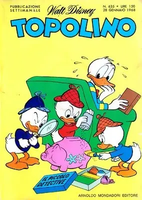 Copertina di TOPOLINO · 635 — Topolino n. 635