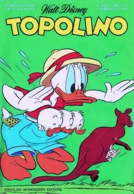 Copertina di TOPOLINO · 636 — Topolino n. 636