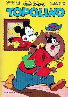 Copertina di TOPOLINO · 639 — Topolino n. 639