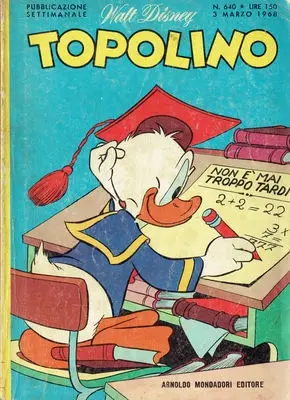 Copertina di TOPOLINO · 640 — Topolino n. 640