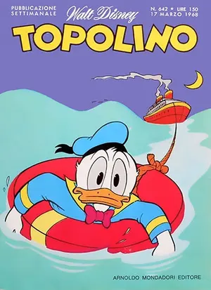 Copertina di TOPOLINO · 642 — Topolino n. 642