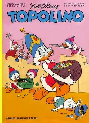 Copertina di TOPOLINO · 644 — Topolino n. 644