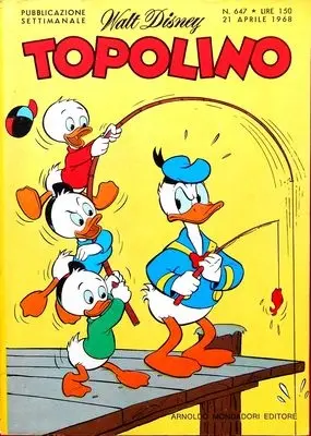 Copertina di TOPOLINO · 647 — Topolino n. 647