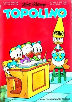 Copertina di TOPOLINO · 648 — Topolino n. 648