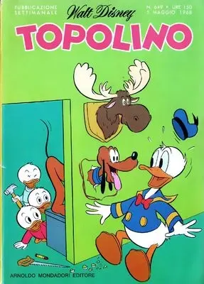 Copertina di TOPOLINO · 649 — Topolino n. 649