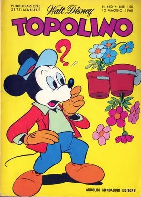 Copertina di TOPOLINO · 650 — Topolino n. 650