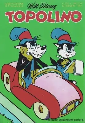 Copertina di TOPOLINO · 652 — Topolino n. 652