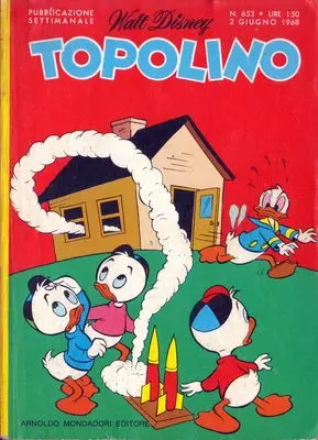 Copertina di TOPOLINO · 653 — Topolino n. 653