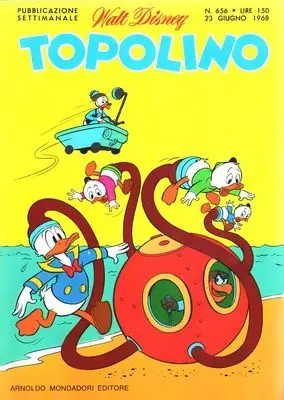 Copertina di TOPOLINO · 656 — Topolino n. 656