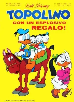 Copertina di TOPOLINO · 658 — Topolino n. 658