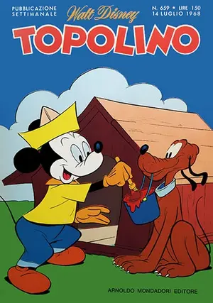 Copertina di TOPOLINO · 659 — Topolino n. 659
