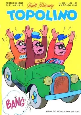 Copertina di TOPOLINO · 662 — Topolino n. 662