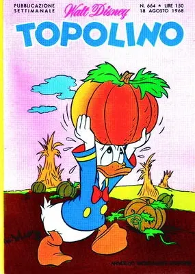 Copertina di TOPOLINO · 664 — Topolino n. 664