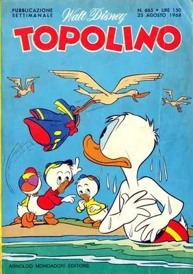 Copertina di TOPOLINO · 665 — Topolino n. 665