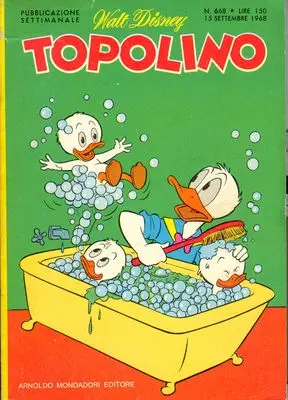 Copertina di TOPOLINO · 668 — Topolino n. 668