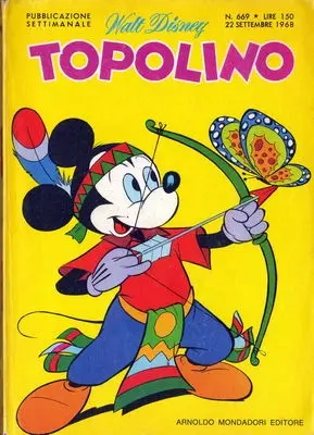 Copertina di TOPOLINO · 669 — Topolino n. 669