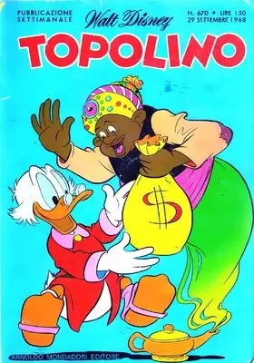 Copertina di TOPOLINO · 670 — Topolino n. 670