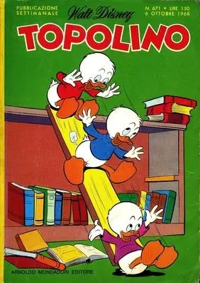 Copertina di TOPOLINO · 671 — Topolino n. 671