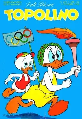 Copertina di TOPOLINO · 672 — Topolino n. 672