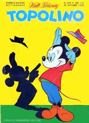 Copertina di TOPOLINO · 673 — Topolino n. 673