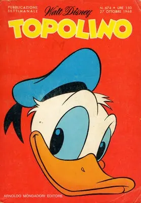 Copertina di TOPOLINO · 674 — Topolino n. 674