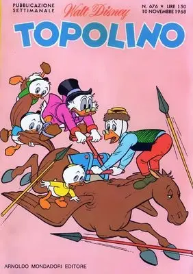 Copertina di TOPOLINO · 676 — Topolino n. 676