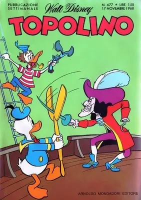 Copertina di TOPOLINO · 677 — Topolino n. 677