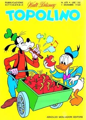 Copertina di TOPOLINO · 679 — Topolino n. 679