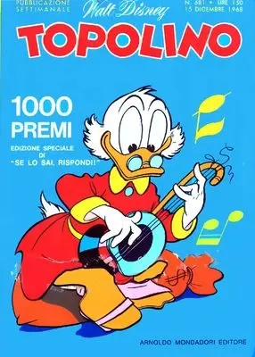 Copertina di TOPOLINO · 681 — Topolino n. 681