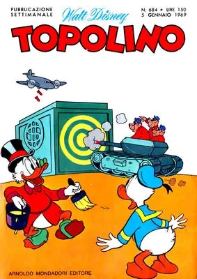 Copertina di TOPOLINO · 684 — Topolino n. 684