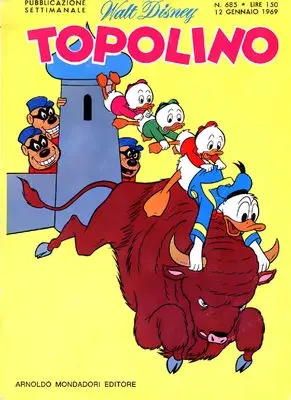 Copertina di TOPOLINO · 685 — Topolino n. 685