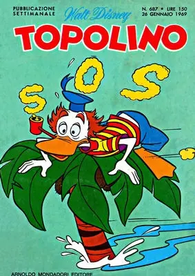 Copertina di TOPOLINO · 687 — Topolino n. 687