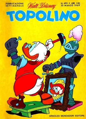 Copertina di TOPOLINO · 695 — Topolino n. 695
