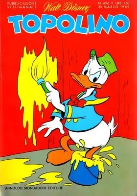 Copertina di TOPOLINO · 696 — Topolino n. 696
