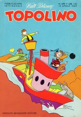 Copertina di TOPOLINO · 698 — Topolino n. 698