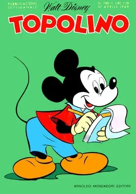 Copertina di TOPOLINO · 700 — Topolino n. 700