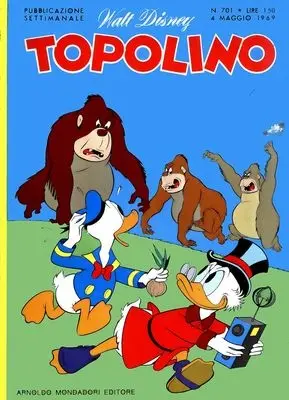 Copertina di TOPOLINO · 701 — Topolino n. 701