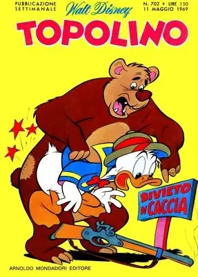 Copertina di TOPOLINO · 702 — Topolino n. 702