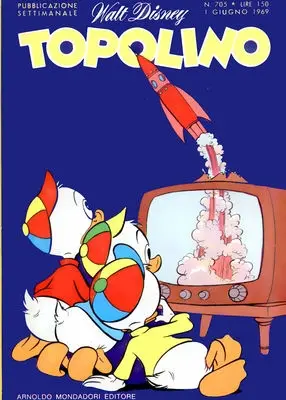 Copertina di TOPOLINO · 705 — Topolino n. 705