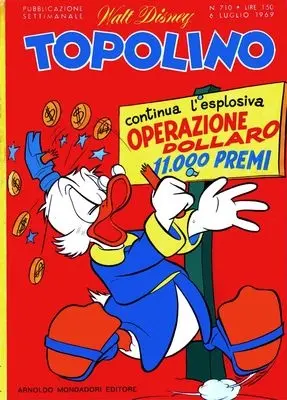 Copertina di TOPOLINO · 710 — Topolino n. 710