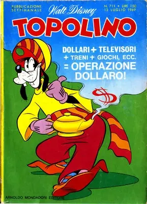 Copertina di TOPOLINO · 711 — Topolino n. 711