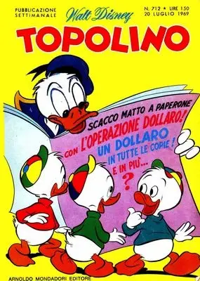 Copertina di TOPOLINO · 712 — Topolino n. 712