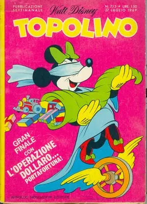 Copertina di TOPOLINO · 713 — Topolino n. 713