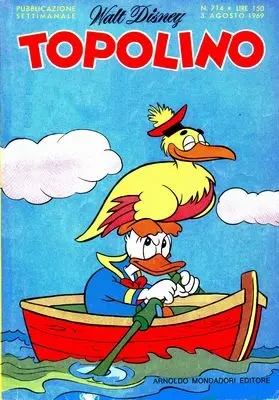 Copertina di TOPOLINO · 714 — Topolino n. 714