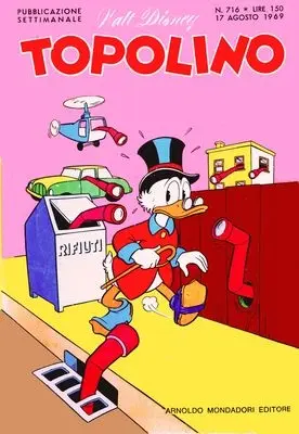 Copertina di TOPOLINO · 716 — Topolino n. 716